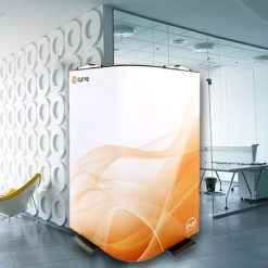 Curve Graphic Display Stands