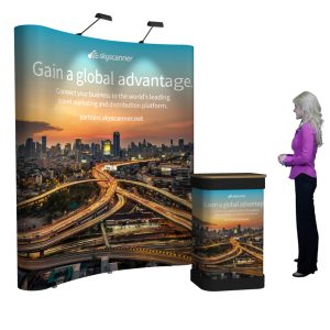 3x2 pop up exhibition stand deluxe kit