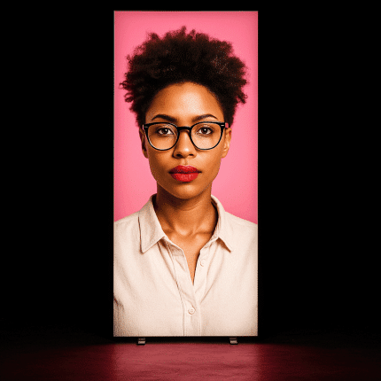 budgetglow freestanding led lightbox cheap floor standing illuminated display