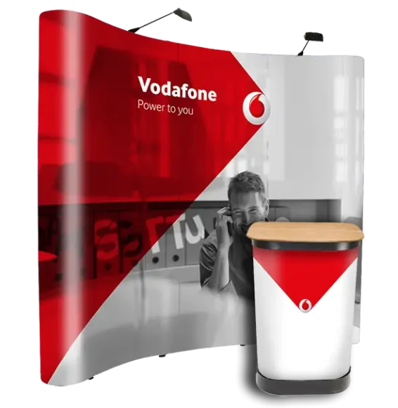 3x3 pop up display stand hero image